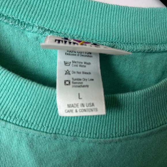 Myrtle Beach T Shirt Vintage Green Extra Large XL Embroidered Tee - Picture 5 of 12